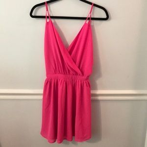 Hot pink Forever 21 dress